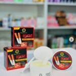 بودرة تبييض الأسنان