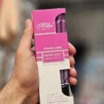 قلم تحديد الحواجب خشب اسود وبني