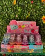 ليب أويل فواكة ستة أنواع على شكل بوظه