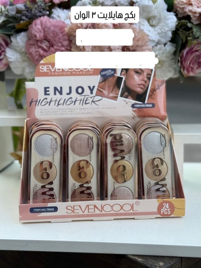 ⁦بكج هايلايتر ثلاثة ألوان⁩ - الصورة ⁦2⁩