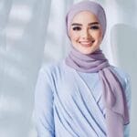 ⁦شال جورجيت سادة⁩ - الصورة ⁦2⁩