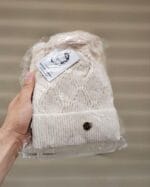 ⁦طاقية نسائية شتوية مع لفحة⁩ - الصورة ⁦5⁩