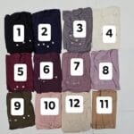 ⁦حجاب كبسات سادة قماش قطن 100٪⁩ - الصورة ⁦3⁩