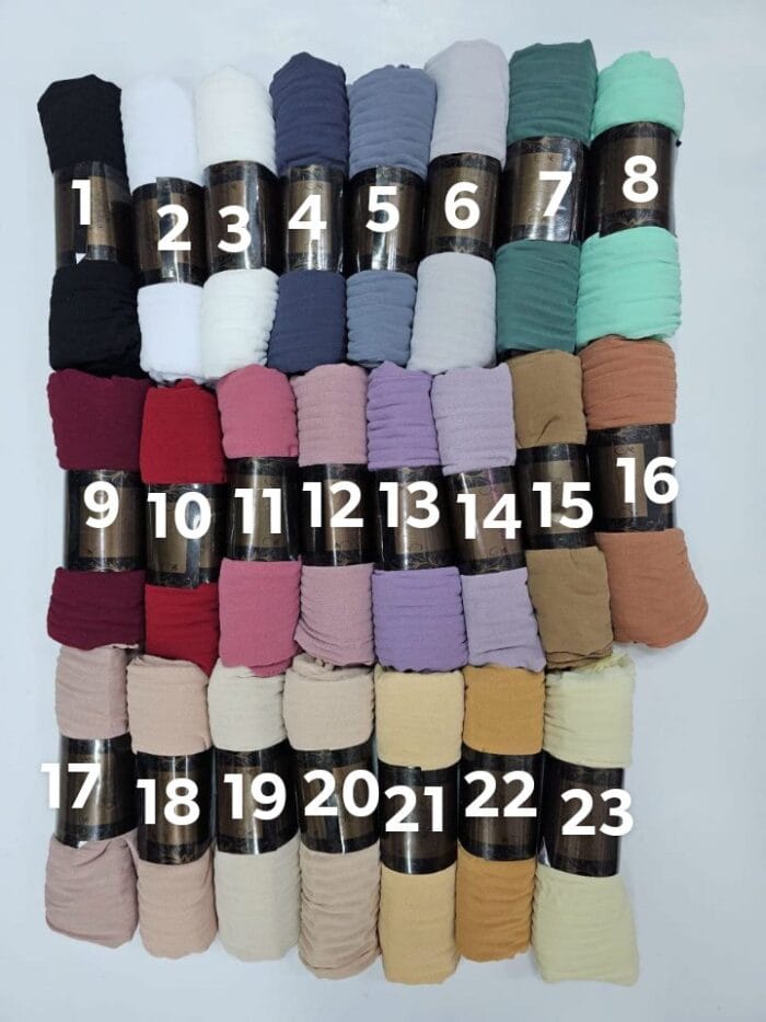 ⁦شال جورجيت مكسر⁩ - الصورة ⁦2⁩